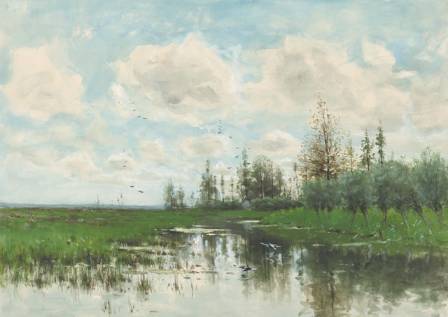 Watercolor Guide: Capturing a Lakeside Sunset